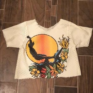 Urban outfitters cropped t shirt